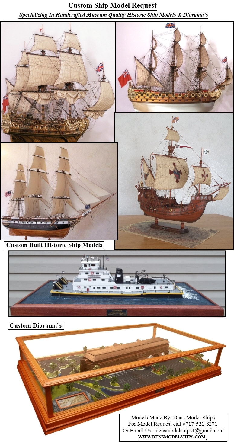Custom Built Ship Models