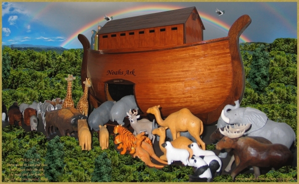Noahs Ark Diorama